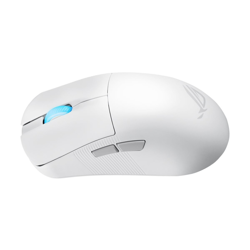Produktbild för ASUS ROG Harpe Ace Mini - mus - USB 2.0, Bluetooth 5.1, 2.4 GHz - månskensvit