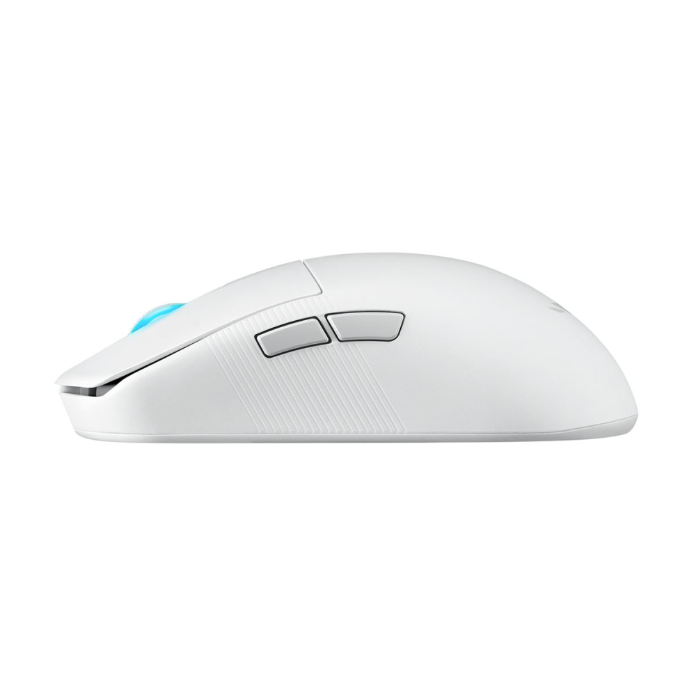 Produktbild för ASUS ROG Harpe Ace Mini - mus - USB 2.0, Bluetooth 5.1, 2.4 GHz - månskensvit