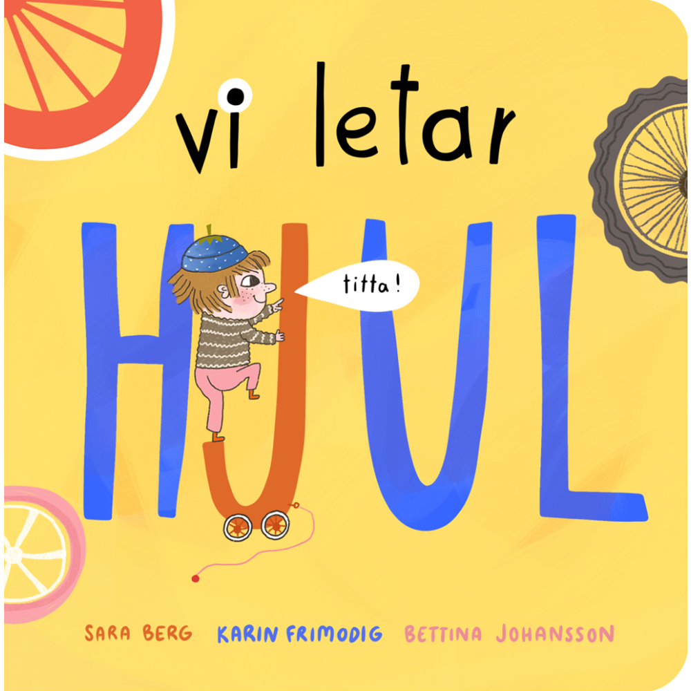 Produktbild för Vi letar hjul (bok, board book)