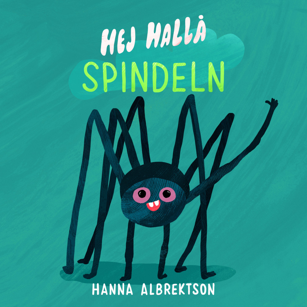 Produktbild för Hej hallå spindeln (bok, board book)