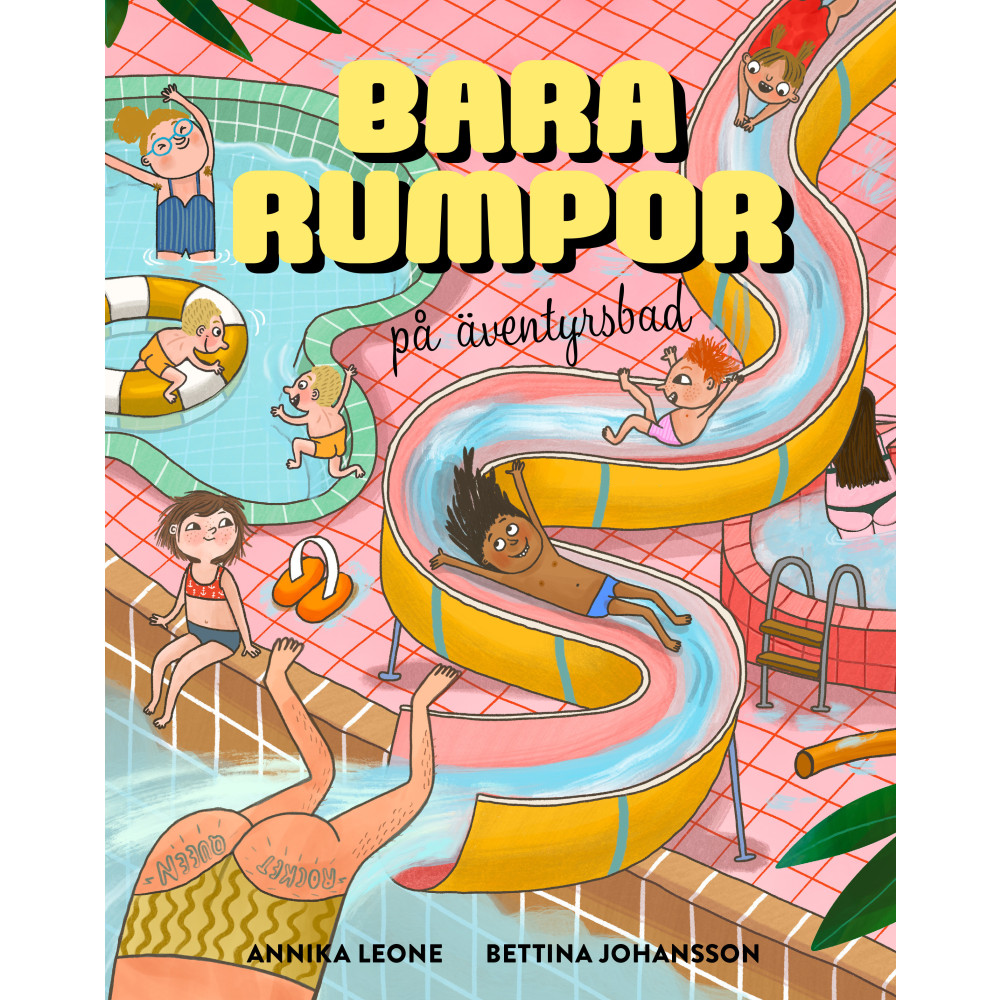 Produktbild för Bara rumpor på äventyrsbad (inbunden)
