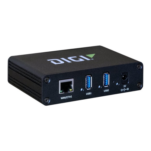 Digi International Digi AnywhereUSB 2 Plus - hubb - 2 portar - Administrerad