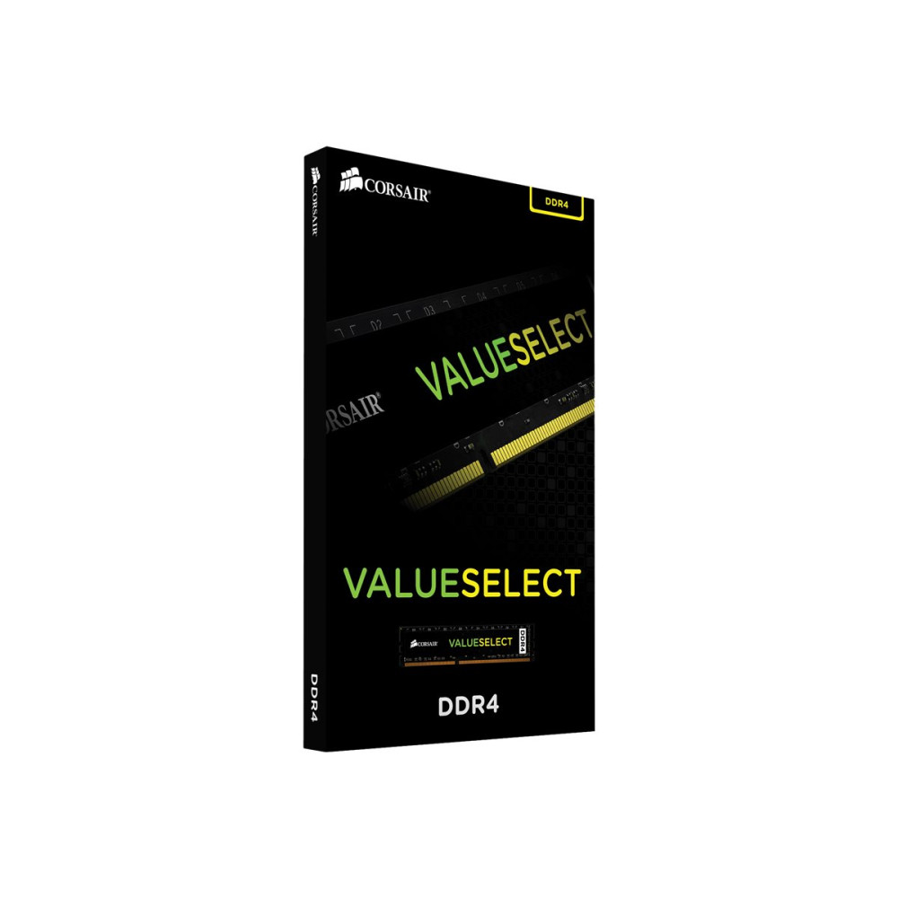 Produktbild för CORSAIR Value Select - DDR4 - modul - 8 GB - DIMM 288-pin - 2400 MHz / PC4-19200 - ej buffrad