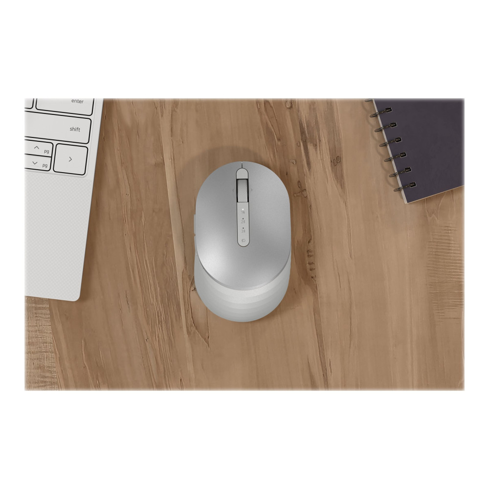 Produktbild för Dell Premier MS7421W - mus - 2.4 GHz, Bluetooth 5.0 - silverplatina