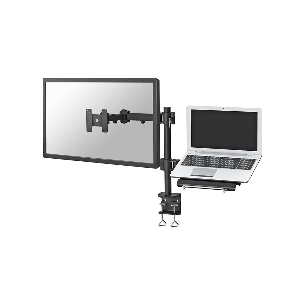 Produktbild för Neomounts FPMA-D960NOTEBOOK monteringssats - fullständig rörelse - för LCD-bildskärm/bärbar dator - svart