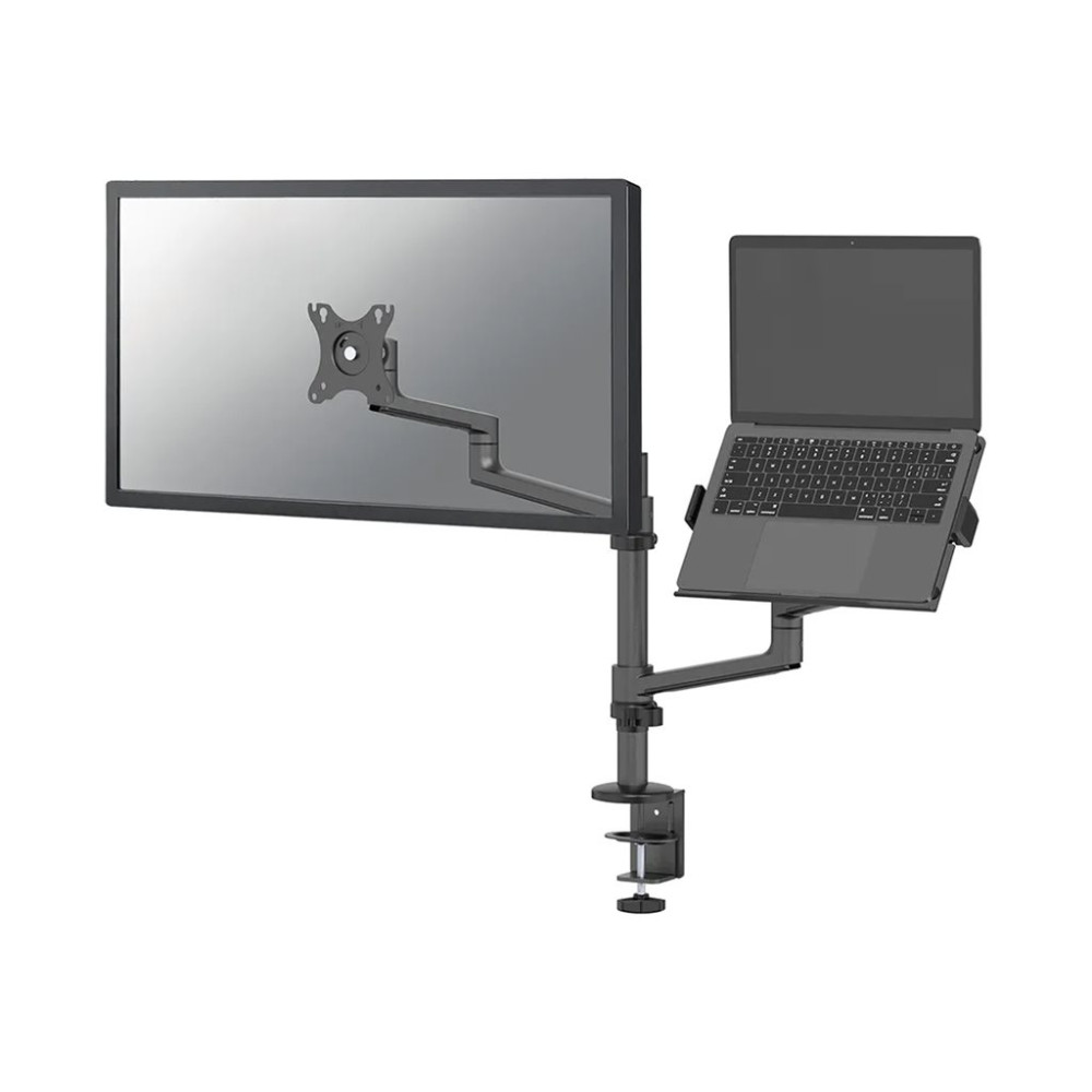 Produktbild för Neomounts DS20-425BL2 monteringssats - justerbar arm med full rörlighet - för LCD-bildskärm/bärbar dator - svart