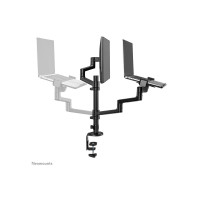 Produktbild för Neomounts DS20-425BL2 monteringssats - justerbar arm med full rörlighet - för LCD-bildskärm/bärbar dator - svart
