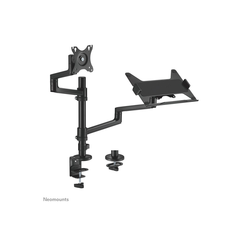 Produktbild för Neomounts DS20-425BL2 monteringssats - justerbar arm med full rörlighet - för LCD-bildskärm/bärbar dator - svart