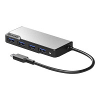 Produktbild för Alogic USB-C Fusion SWIFT 4-in-1 Hub - hubb - 4 portar