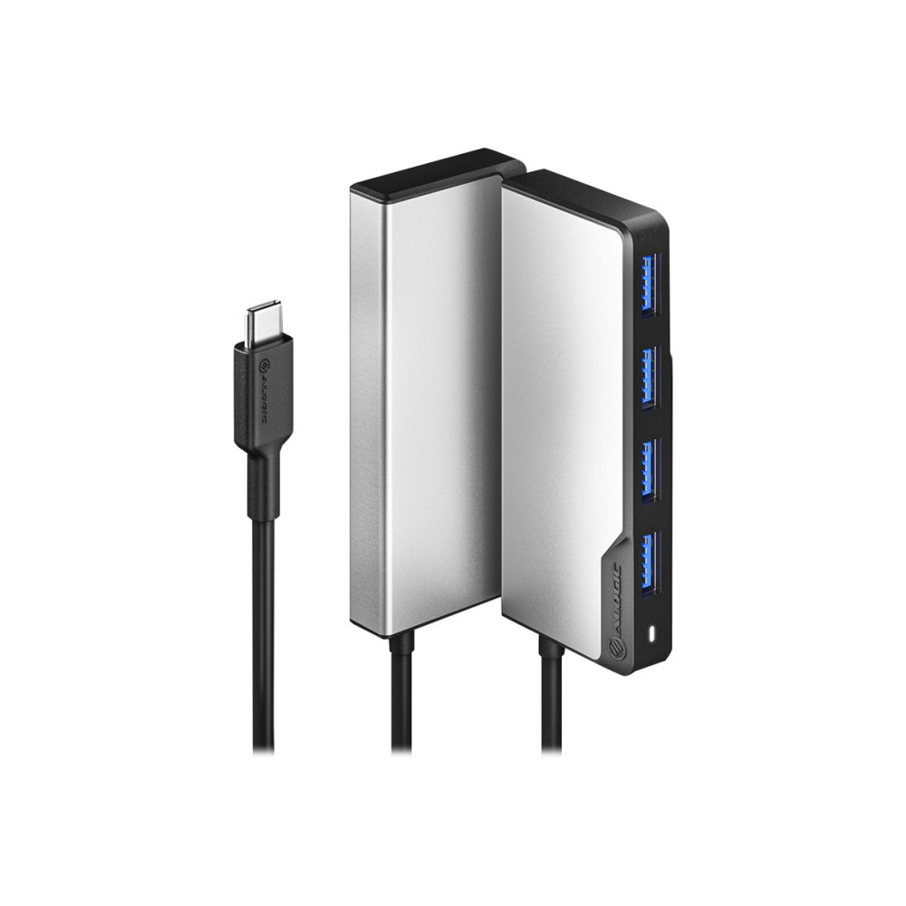 Produktbild för Alogic USB-C Fusion SWIFT 4-in-1 Hub - hubb - 4 portar
