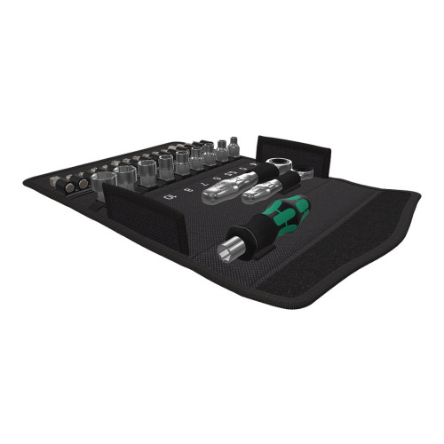 WERA WERK Wera Kraftform Kompakt Zyklop Mini 2 - ratcheting screwdriver with bit and socket set - 27 delar