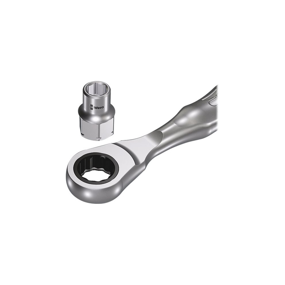 Produktbild för Wera Kraftform Kompakt Zyklop Mini 2 - ratcheting screwdriver with bit and socket set - 27 delar