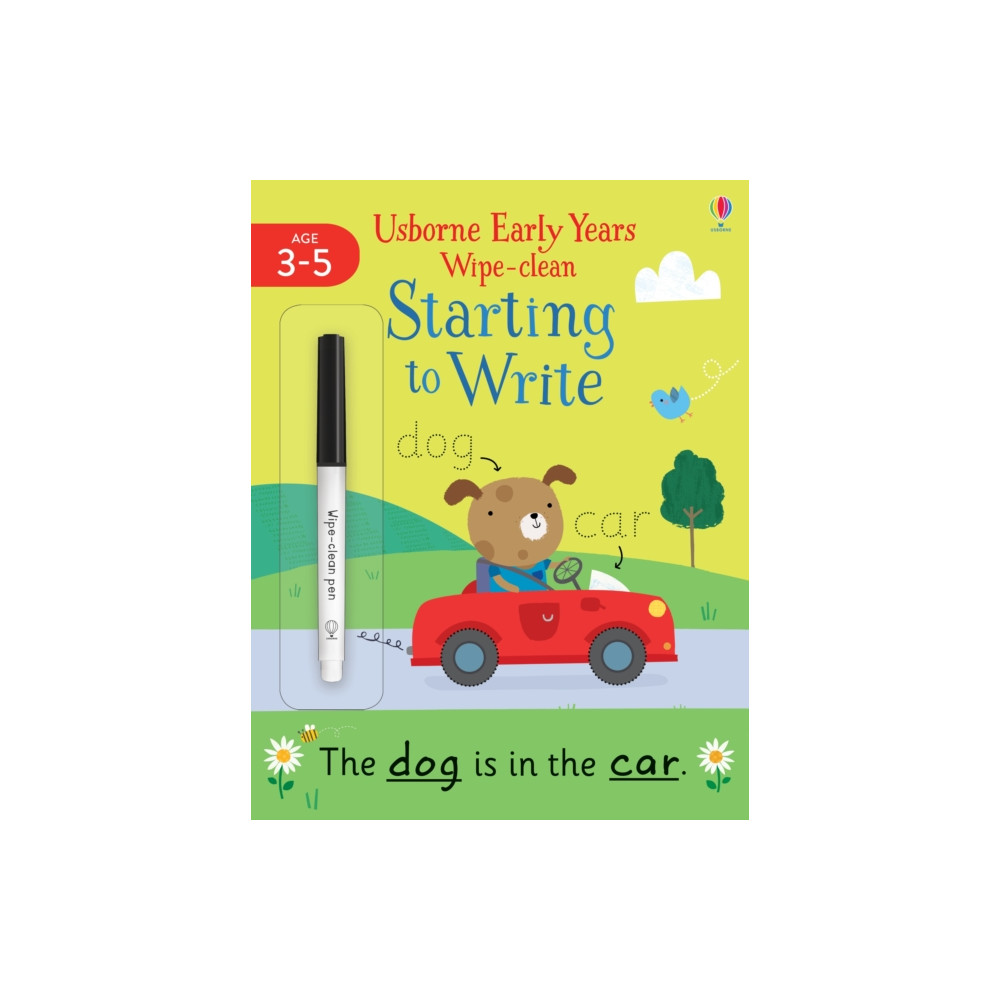 Produktbild för Early Years Wipe-Clean Starting to Write (häftad, eng)