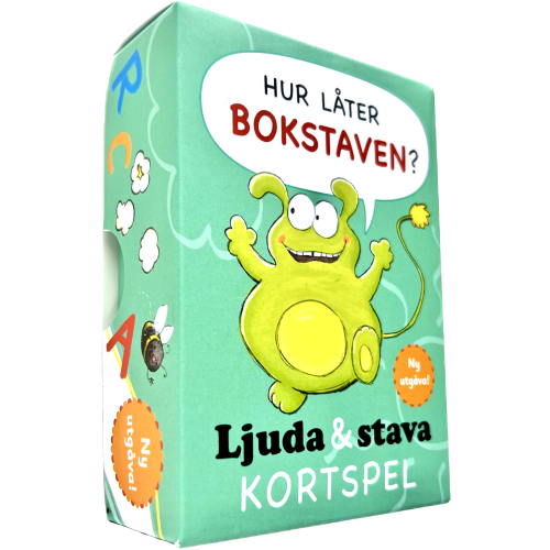 Susanna Cabander Hur låter bokstaven? : ljuda och stava - Kortspel