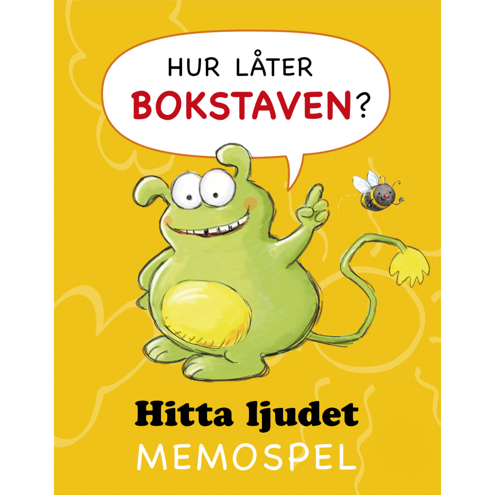 Produktbild för Hur låter bokstaven? : hitta ljudet - memospel (bok)