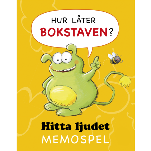 Prolingus Hur låter bokstaven? : hitta ljudet - memospel (bok)