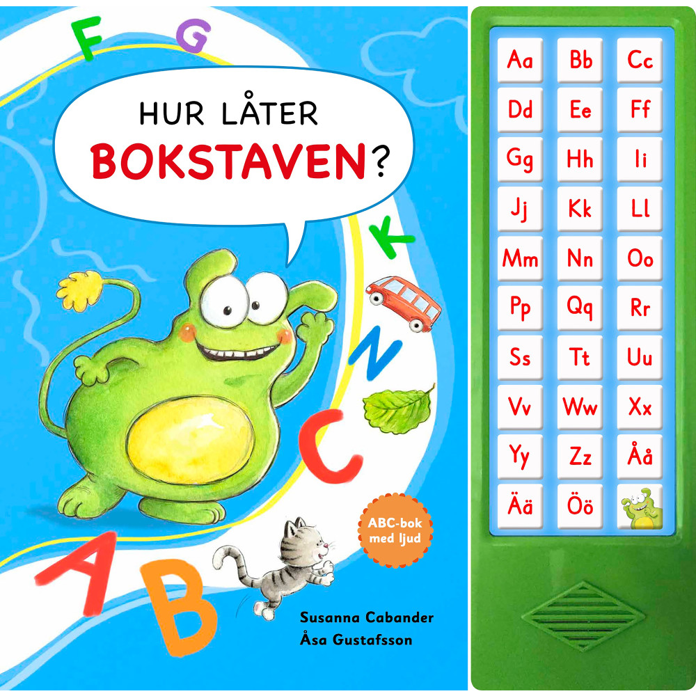 Produktbild för Hur låter bokstaven? (inbunden)