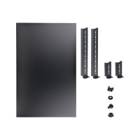 Produktbild för StarTech.com 1U Adjustable Server Rack Mount Shelf - 175lbs - 19.5 to 38in Deep Universal Tray for 19" AV, Data & Network Equipment Rack (ADJSHELFHD) - hylla för rack - 1U