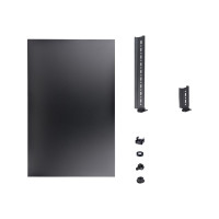 Produktbild för StarTech.com 1U Adjustable Server Rack Mount Shelf - 175lbs - 19.5 to 38in Deep Universal Tray for 19" AV, Data & Network Equipment Rack (ADJSHELFHD) - hylla för rack - 1U