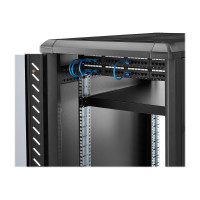 Produktbild för StarTech.com 1U Adjustable Server Rack Mount Shelf - 175lbs - 19.5 to 38in Deep Universal Tray for 19" AV, Data & Network Equipment Rack (ADJSHELFHD) - hylla för rack - 1U