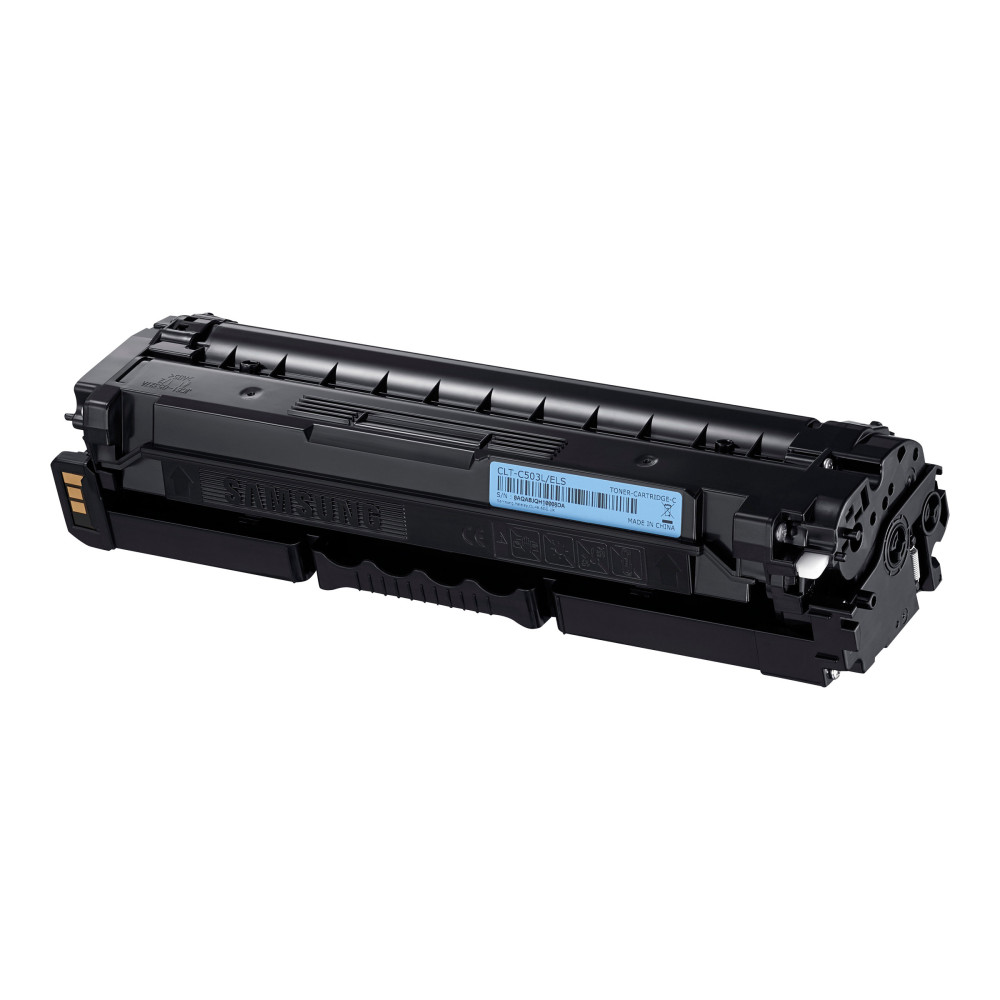 Produktbild för HP CLT-C503L - Lång livslängd - cyan - original - tonerkassett (SU014A)