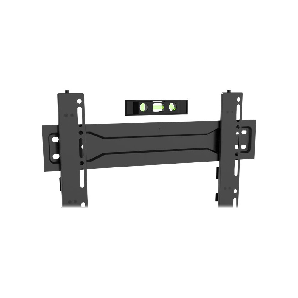 Produktbild för Multibrackets M VESA Wallmount Super Slim Fixed 600 MAX konsol - för platt panel - skiffersvart