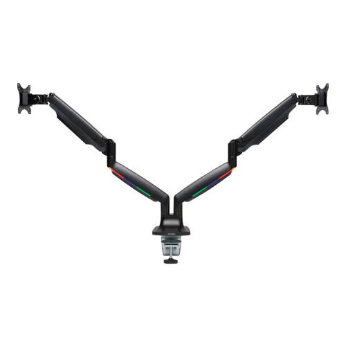Kensington Computer Products Group Kensington SmartFit One-Touch Height Adjustable Dual Monitor Arm monteringssats - justerbar arm - för 2 monitorer