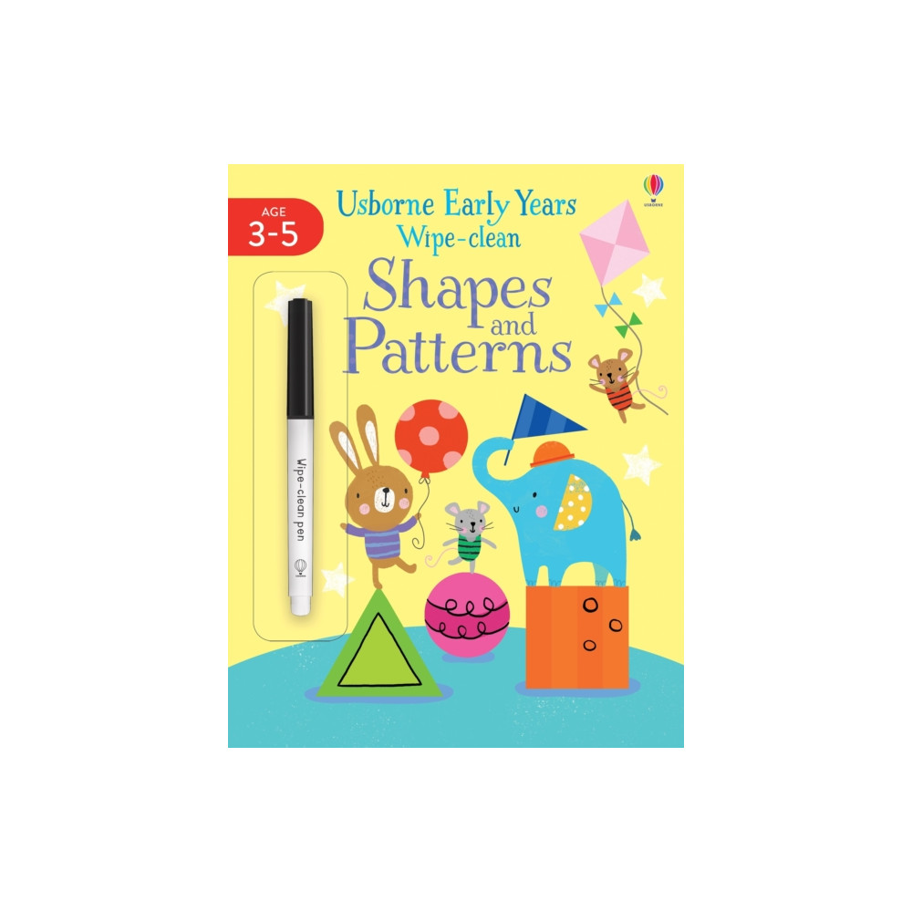 Produktbild för Early Years Wipe-Clean Shapes & Patterns (häftad, eng)