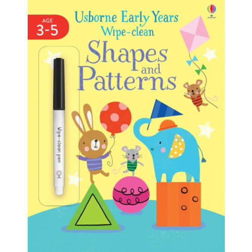 Usborne Publishing Ltd Early Years Wipe-Clean Shapes & Patterns (häftad, eng)