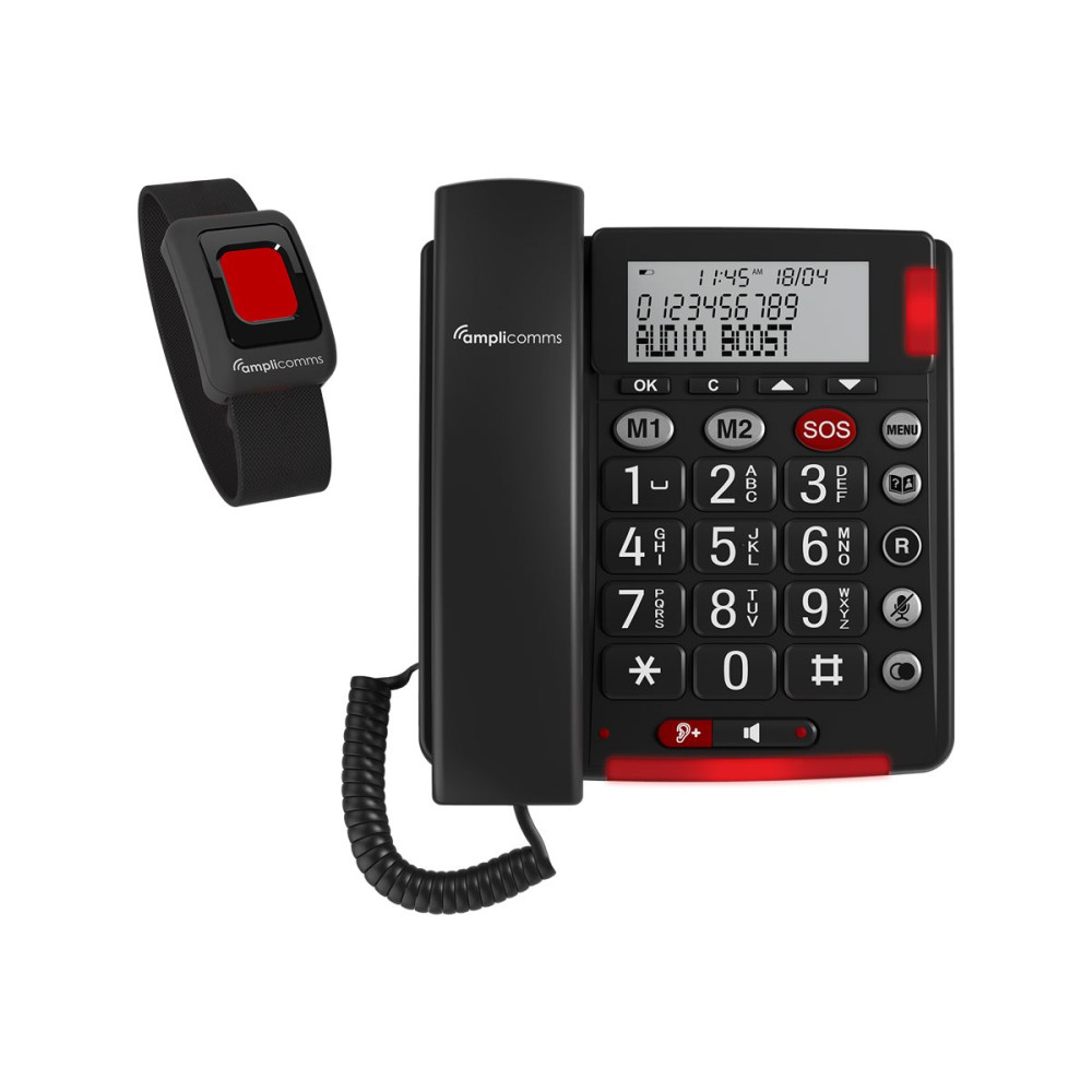 Produktbild för Amplicomms BigTel 50 Alarm Plus - fast telefon