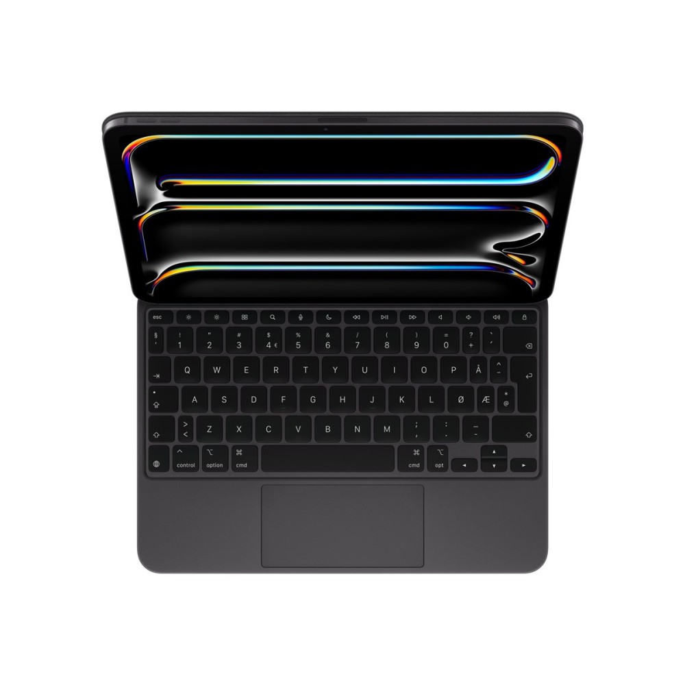 Produktbild för Apple Magic Keyboard - tangentbord och foliefodral - med pekdyna - QWERTY - norsk - svart Inmatningsenhet