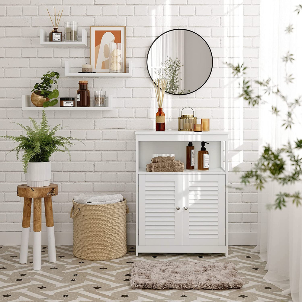 Produktbild för Floor Cabinet White 60x30x80cm