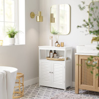 Produktbild för Floor Cabinet White 60x30x80cm