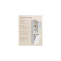 Produktbild för Bathroom Cabinet White 40x40x170cm
