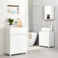 Produktbild för Bathroom Cabinet White 60x30x80cm