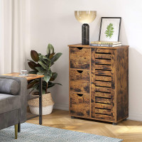 Produktbild för Bathroom Cabinet Rustic Brown 60x30x80cm