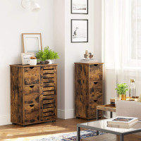 Produktbild för Bathroom Cabinet Rustic Brown 60x30x80cm