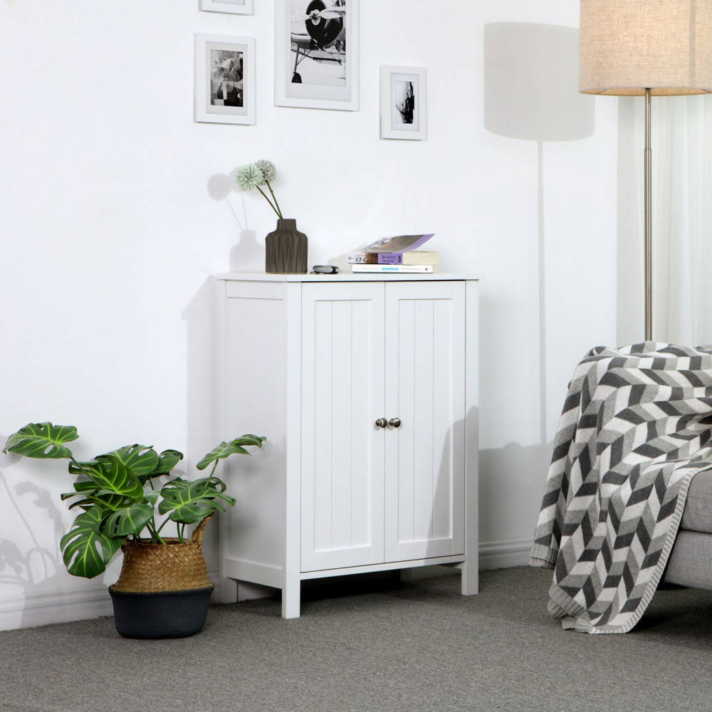 Produktbild för Floor Cabinet White 60x30x80cm