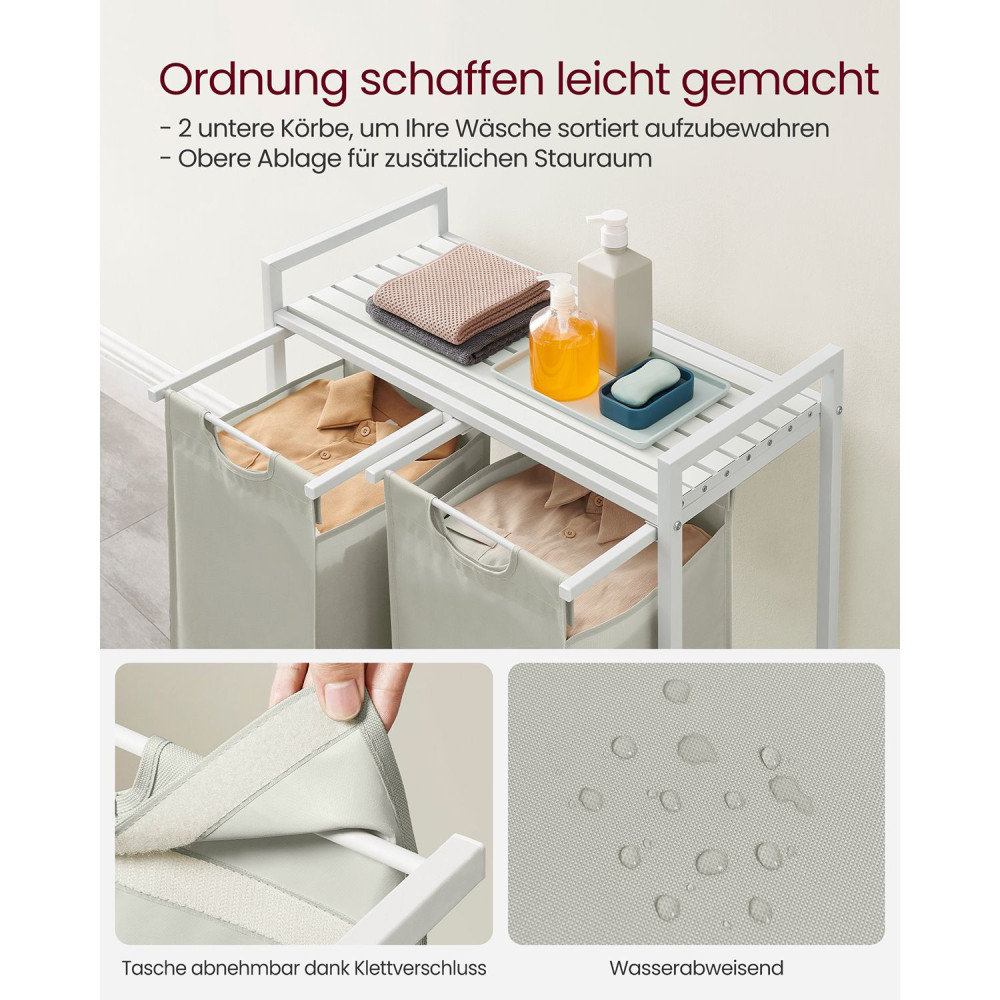 Produktbild för Clothes Hangers White 73x33x71cm