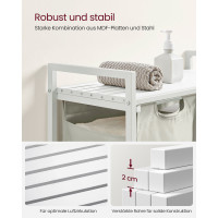 Produktbild för Clothes Hangers White 73x33x71cm
