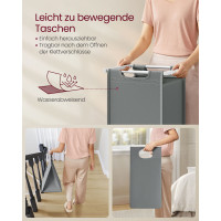 Produktbild för Clothes Hangers White/light Grey 73x33x71cm
