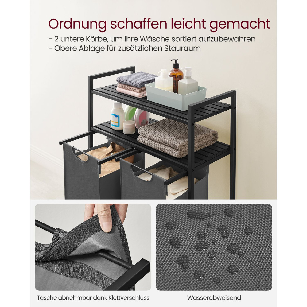 Produktbild för Clothes Hangers Grey 73×33×92cm