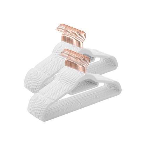 Songmics Velvet Hanger White 43x22x1cm
