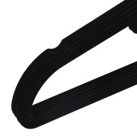 Produktbild för Velvet Hanger Black 43x22x1cm