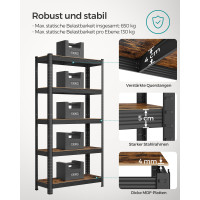 Produktbild för Shelving X: Antique 150x75x30cm