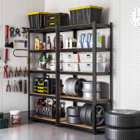 Produktbild för Shelving Black 180x90x40cm