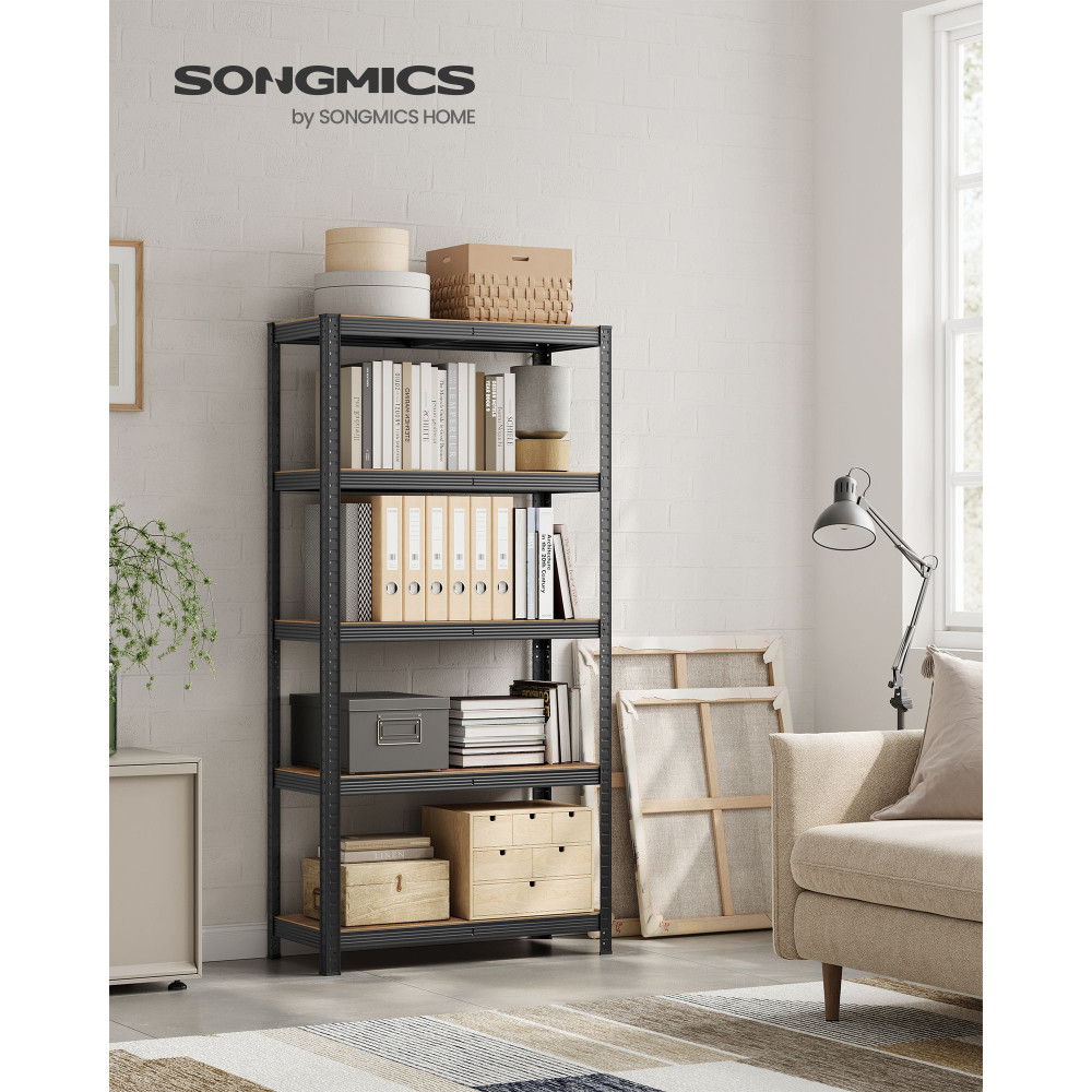 Produktbild för Shelving Black 180x90x40cm
