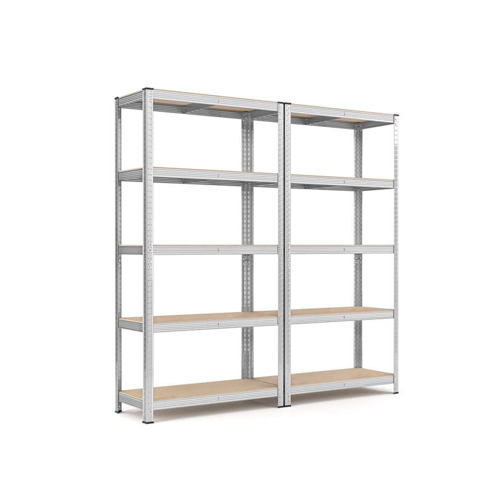 Produktbild för Shelving Silver 180x90x40cm