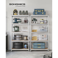 Produktbild för Shelving Silver 180x90x40cm