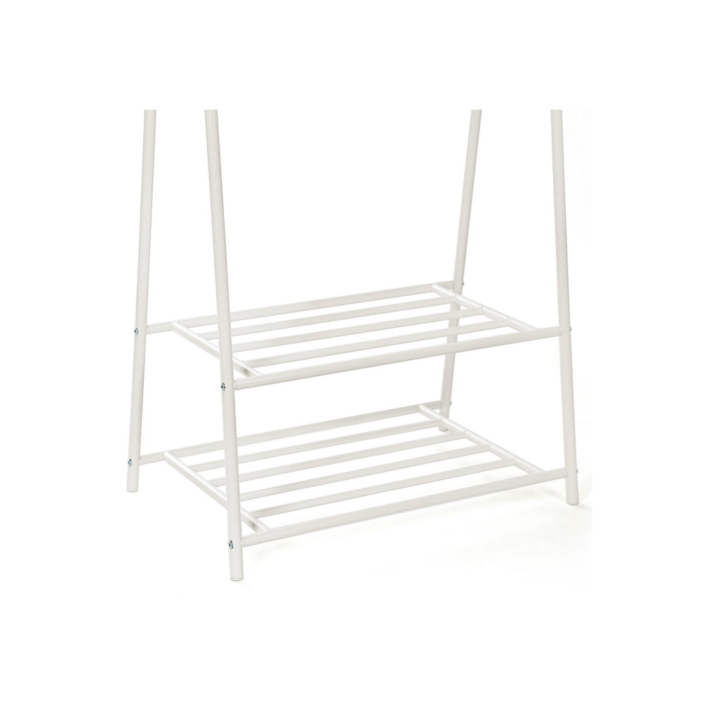 Produktbild för Clothes Rack White 88x40x155cm